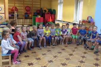 Урок французского языка в детском саду № 109