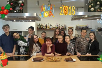 Новый год в кулинарной студии