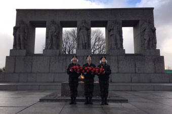 2 место на III Городском смотре-конкурсе молодежных почетных караулов Санкт-Петербурга